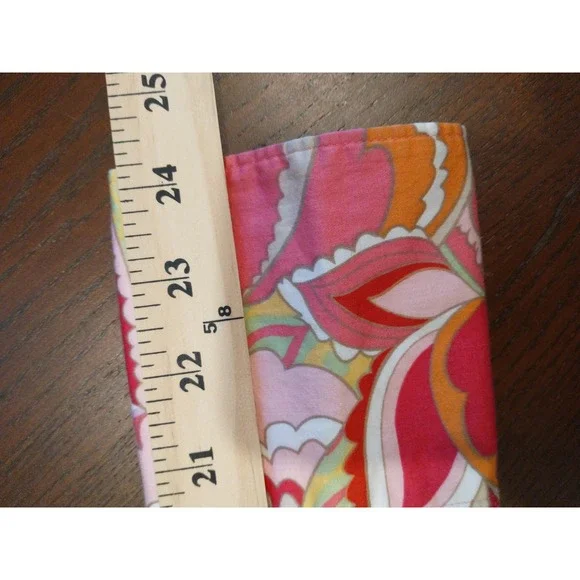 Tommy Hilfiger Pink Floral Paisley Psychedelic Cotton Button Down Shirt Small - Picture 10 of 16